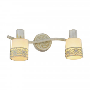 Corpuri de iluminat, Aplica Romantik KL9139, 2xE14, alba, IP20, Klausen - savelectro.ro