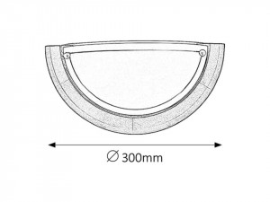 Aplica Ufo 5407, 1xE27, alba+maro, IP20, Rabalux [2]- savelectro.ro