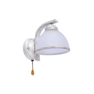 Aplice, Aplica Vany, 1xE27, IP20, auriu periat+alba, Klausen - savelectro.ro