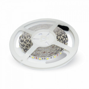 Benzi LED 24V, Banda led SMD 5050 V-TAC, lumina rece(6400K), 10W/m, 830lm/m, 60 leduri/m, 24V, IP20 - savelectro.ro