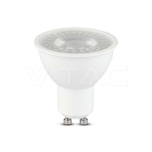 Becuri cu LED, Bec LED 7.5W(70W), GU10, 610 lm, V-TAC, lumina calda (3000 K), cip CREE, clasa energetica F - savelectro.ro