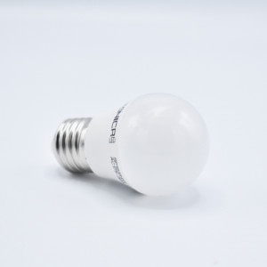 Bec LED sferic 4W (32W), E27, G45, 320 lm, lumina neutra (4500K), opal, Optonica