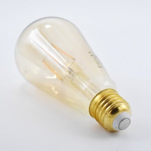 Bec LED Vintage Filament Avocado 8W (55W), E27, 700 lm, lumina calda (2500K), auriu, Optonica