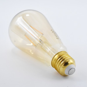 Bec LED Vintage Filament Avocado 8W (55W), E27, 700 lm, lumina calda (2500K), auriu, Optonica