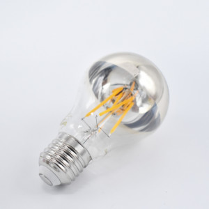 Bec LED Vintage filament 4W (27W), E27, A60, 400 lm, lumina calda (2700K), auriu, Optonica