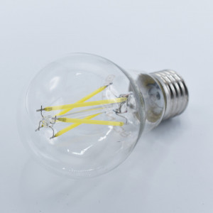 Bec led Vintage filament 6.5W (56W), E27, A60, 810 lm,  lumina rece (6000K), clar, Optonica