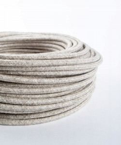 Cablu textil 2x0.75, lana [2]- savelectro.ro