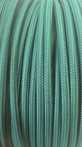 Cablu textil, Cablu Textil Verde Malachit 2x0,75 - savelectro.ro