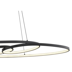 Candelabru LED Spira 39W, 1880 lm, lumina calda/neutra/rece, memorie, 100 cm, negru mat, Globo Lighting [5]- savelectro.ro