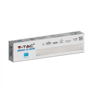 Corp de Iluminat Liniar cu LED cip SAMSUNG 10W, 1200lm, 4000K, 30cm V-TAC [4]- savelectro.ro