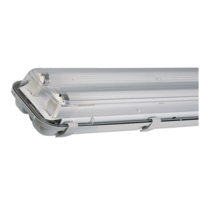 Lichidare stoc, Corp LED 2x18W etans IP65, pentru tub fluorescent, balast electromagnetic - savelectro.ro