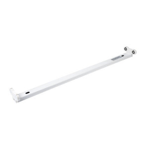 Tuburi LED si corpuri, Corp pentru tub LED, 2x60 cm, alimentare la ambele capete, Optonica - savelectro.ro