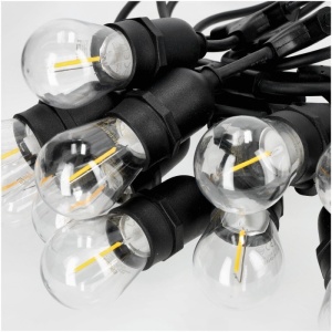 Ghirlanda luminoasa, 20x1W becuri incluse, 10 m, lumina calda(2700 K) [2]- savelectro.ro