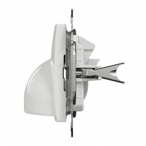 Iesire cablu, 25A, IP20, Alb, Schneider Sedna Design [5]- savelectro.ro