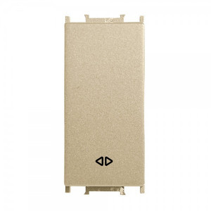Prize si intrerupatoare, Intrerupator cruce 1 modul Thea Modular Panasonic, Auriu - savelectro.ro