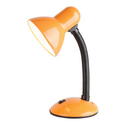 Lampa de birou Dylan 4171, cu intrerupator, orientabila, 1xE27, portocalie, IP20, Rabalux [3]- savelectro.ro