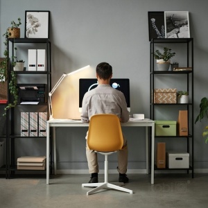 Lampa de birou LED TENUIX 14W, lumina calda/neutra/rece, 800lm, alba, Kobi [2]- savelectro.ro