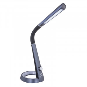 Lampa de birou, negru, brat flexo, încărcător USB, lumina de noapte cu RGB, 450lm, temperatura de culoare ajustabila 3000-6300K, 58376B, Globo [3]- savelectro.ro