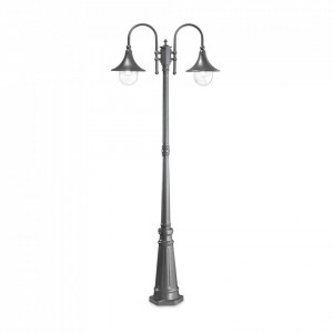 Lampa de exterior CIMA PT2, antracit, 2 becuri, dulie E27, 246833, Ideal Lux