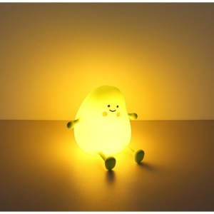 Lampa de veghe LED forma mango, 2W, temporizator, USB-C, verde, Globo Lighting [10]- savelectro.ro
