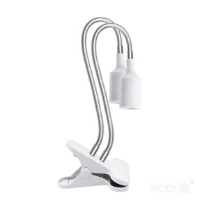 Lampi pentru cresterea plantelor, Lampa pentru plante KOBI PLANTY, 2xE27, alba, Kobi Design - savelectro.ro