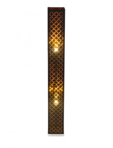 Lampadar Clarke 15229S2, cu intrerupator, 2xE27, negru+auriu, IP20, Globo [2]- savelectro.ro