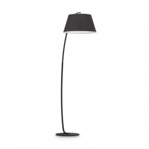 Lampadare, Lampadar Pagoda 051765, cu intrerupator, 1xE27, negru, IP20, Ideal Lux - savelectro.ro