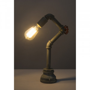 [Lichidare stoc]Lampa de birou Bayuda 43001T, cu intrerupator, 1xE27, gri, IP20, Globo [6]- savelectro.ro
