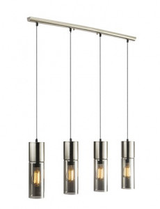 Lustra Annika 21000-4HN, 4xE27, nichel mat, IP20, Globo [9]- savelectro.ro