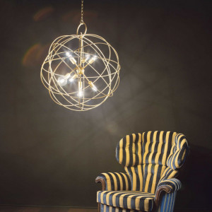 Lustra Konse 156026, 6xE27, aurie, IP20, Ideal Lux [2]- savelectro.ro