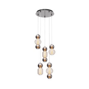 Corpuri de iluminat, Lustra LED Drop MOD273PL-L80CH3K, 80W, 9300lm, lumina cald, IP20, crom, Maytoni - savelectro.ro