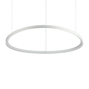Lustra LED Gemini 78W, lumina neutra (4000K), 6530lm, IP20, alba, Ideal Lux