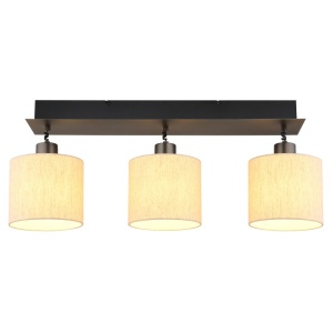 Lustra LED Thea 24W, lumina calda (2700 K), 1150lm, neagra, Globo Lighting [3]- savelectro.ro