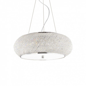 Lustra Pasha 082196, 10xE14, crom, IP20, Ideal Lux