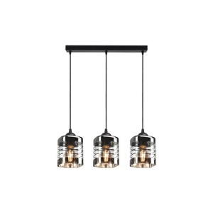 Lustra Senti, 3xE27, IP20, neagra, Masterled