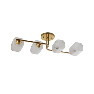 Lustre, Lustra Sly PL4, 4xE27, cupru, Klausen - savelectro.ro