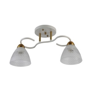 Lustre, Lustra Velora, 2xE27, IP20, alba, Klausen - savelectro.ro