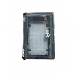 Panou 30x40x17 ABS IP65 usa transparenta Negru [1]- savelectro.ro
