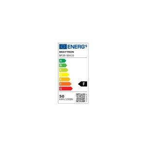 Panou LED incastrat 50W, 5200 lm, lumina neutra (4000 K), 595x595 mm, IP40, alb, Braytron [7]- savelectro.ro