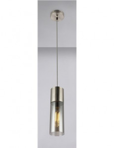 Pendul Annika 21000HN, 1xE27, fumuriu+nichel mat, IP20, Globo [8]- savelectro.ro