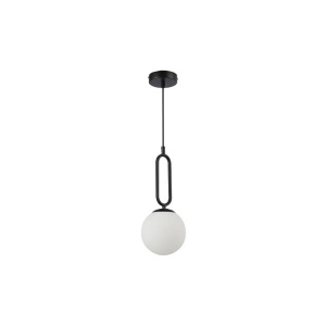 Pendule, Pendul Bali 1xE27, Ø15 cm, IP20, sticla, negru, Masterled - savelectro.ro