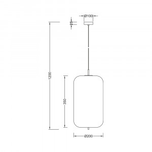 Pendul Braytron BR-BV01-00101, 1xE27, negru+alb [4]- savelectro.ro