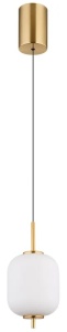 Pendule, Pendul LED Ewald, 7W, 703 lm, lumina calda (3000 K), Ø135 mm, IP20, alama, Globo Lighting - savelectro.ro