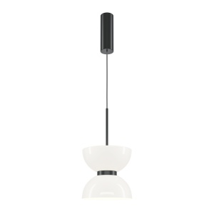 Corpuri de iluminat, Pendul LED Kyoto MOD178PL-L11B3K, 11W, 1300lm, lumina calda, IP20, negru, Maytoni - savelectro.ro