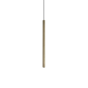 Pendule, Pendul LED Look patrat D15 H400, 3.5W, 180lm, lumina calda (3000 K), IP20, alama, Ideal Lux - savelectro.ro