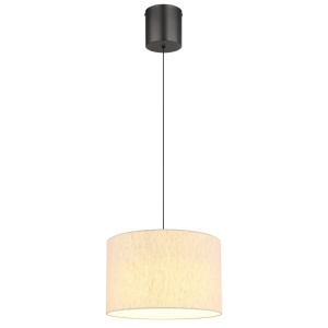 Pendule, Pendul LED Thea 8W, lumina calda (2700 K), 1150lm, Ø35 cm, IP20, neagra, Globo Lighting - savelectro.ro