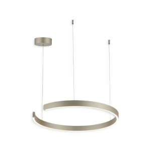 Pendule, Pendul LED Theia, 40W, lumina neutra (4000 K), argintiu, Klausen - savelectro.ro