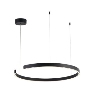 Pendule, Pendul LED Theia, 50W, lumina neutra (4000 K), negru, Klausen - savelectro.ro