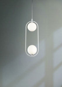 Pendul Ring MOD013PL-02W, 2xG9, alba, IP20, Maytoni [2]- savelectro.ro