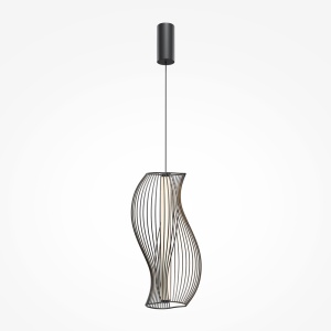 Pendule, Pendul Shadows of the Past, 20W, lumina calda (3000K), negru, Maytoni - savelectro.ro